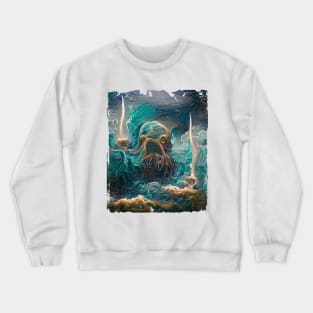 Cthulhu sea ​​monster Crewneck Sweatshirt